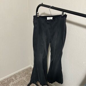 We The Free Black Flare Jeans